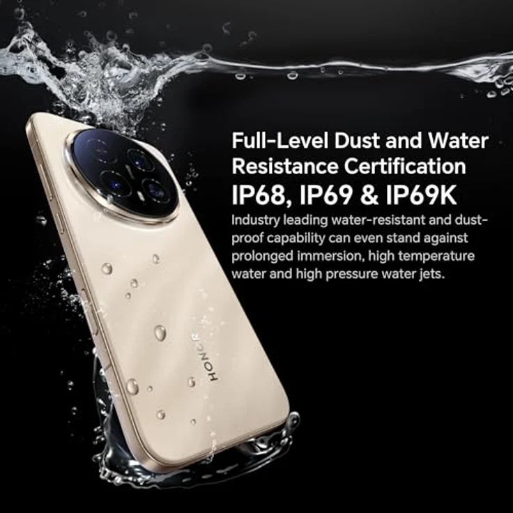 HONOR Magic 8 Pro, Smartphone mit 512 GB Speicher, 200 MP Kamera und Dual SIM, Sunrise Gold – Bild 10