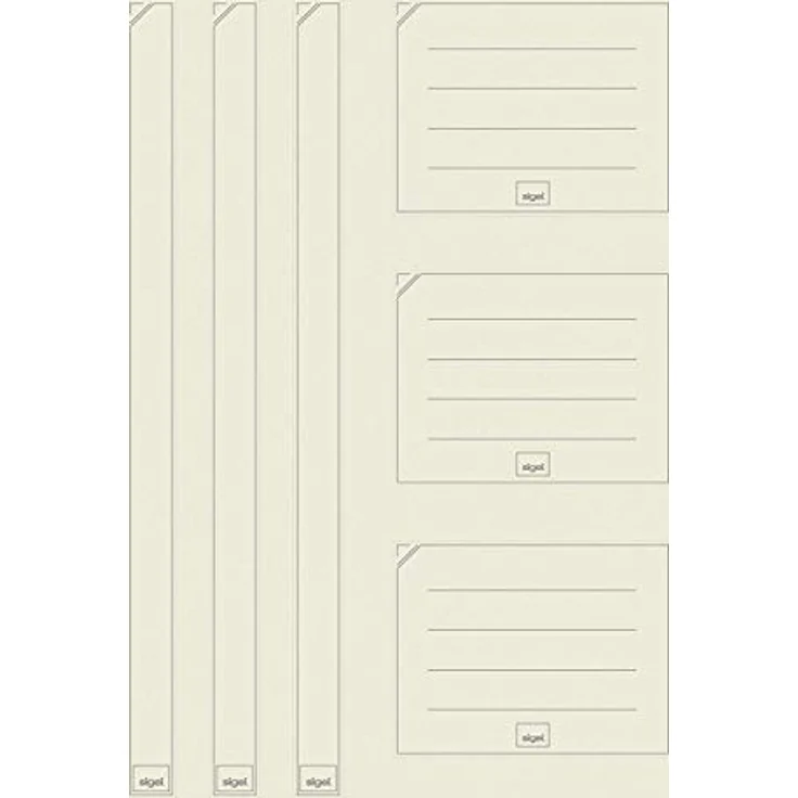 Sigel CONCEPTUM CO116, Notizbuch DIN A4+ mit hochwertigem schwarzen Einband, Inhaltsverzeichnis und 20 perforierten Blättern – Bild 13