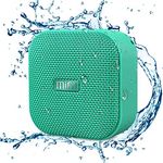MIFA A1 Mini Lautsprecher Bluetooth, Technologie True Wireless Stereo, 15 Stunden Spielzeit, IP56 Wasserfester und Staubdichter Wireless Speaker mit 3,5mm Audio-Eingang, grün