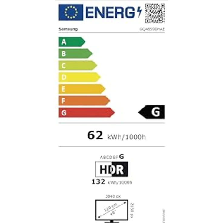 Samsung GQ48S90H OLED 4K Smart TV, 48 Zoll (121 cm), Vision AI, Motion Xcelerator 165Hz, Dolby Atmos – Bild 17