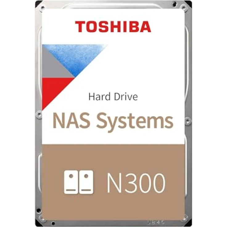 Toshiba N300 NAS Hard Drive 4TB 512MB - Festplatte - Serial ATA, leistungsstarke NAS-Festplatte mit 7200 U/min Drehzahl – Bild 2
