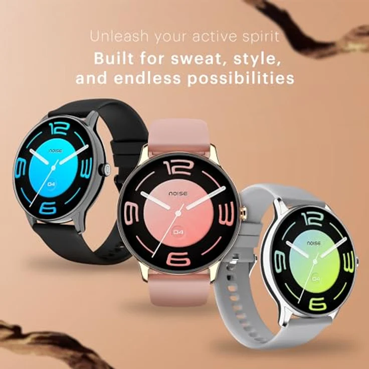 Noise Twist Go Smartwatch, 1,39 Zoll Display, Gesundheitsüberwachung mit Herzfrequenz- und SpO2-Tracking, Bluetooth-Anruffunktion, Pink – Bild 5