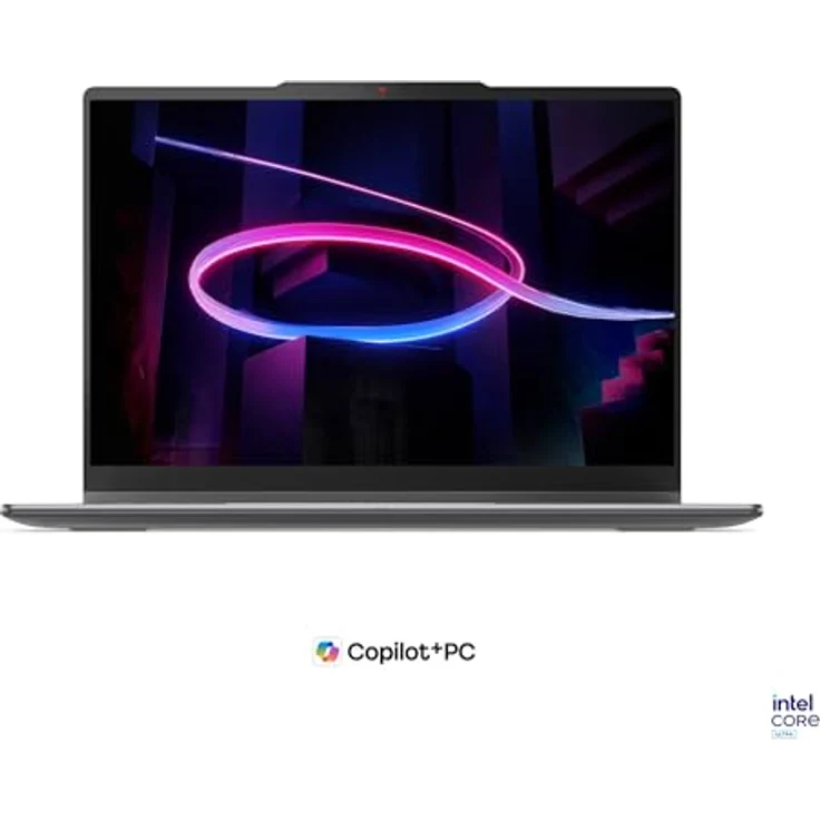 Lenovo Yoga 7 2-in-1 Aura Edition Laptop | 14" 2.8K WUXGA OLED Touch Display | Intel Core Ultra 7 355 | 32GB RAM | 1TB SSD | UMA Intel Grafik | Windows 11 | QWERTZ | Grau | 3 Monate Prem.Care – Bild 3