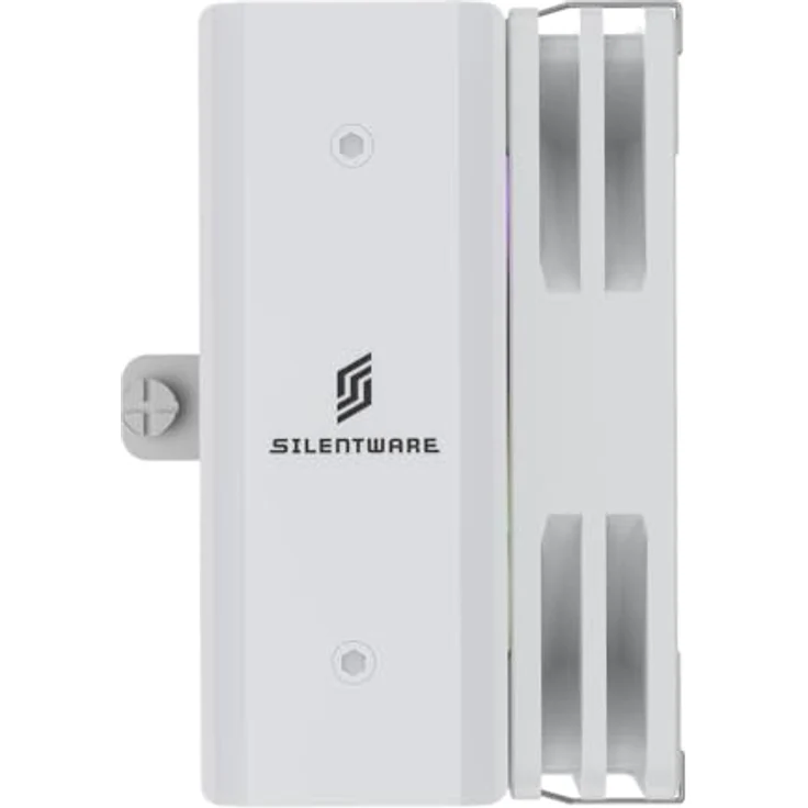 Silentware Bora RGB White, CPU Kühler mit 5 Heatpipes, 120mm PWM ARGB Lüfter, für Intel 115X/1200/1700/1851 und AMD AM4/AM5 – Bild 4