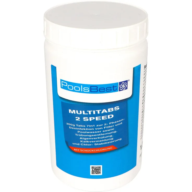 1,2 kg - PoolsBest® Multitabs 2 Speed 7 in 1