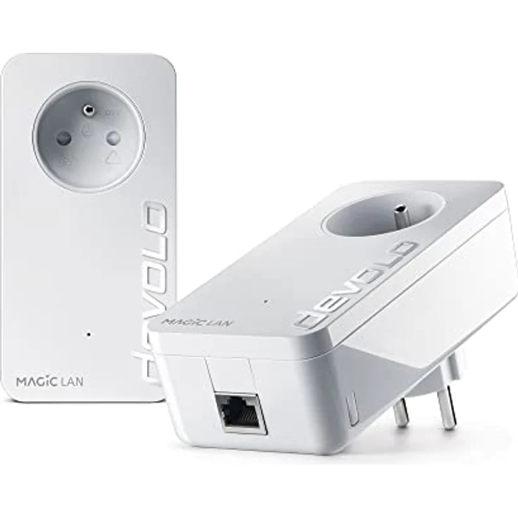 Devolo Magic 1 LAN, 1200 Mbit/s, Gigabit Ethernet, Powerline Adapter in Weiß – Bild 2