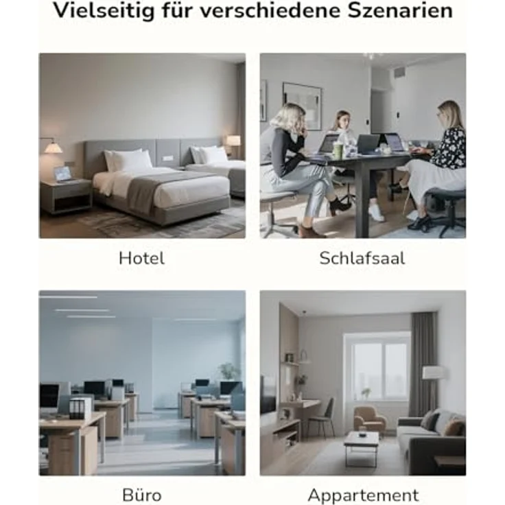 Cudy AP1300, In-Wall Wireless Gigabit Access Point, AC1200, PoE, MU-MIMO, App- und Websteuerung, 4 Gigabit-Ethernet-Ports – Bild 4