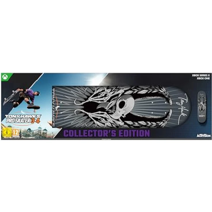 Xbox Tony Hawk’s Pro Skater 3 + 4 - Collectors Edition, einschließlich Limited Edition Birdhouse Skateboard Deck und digitalen Inhalten, für Xbox Series X – Bild 1