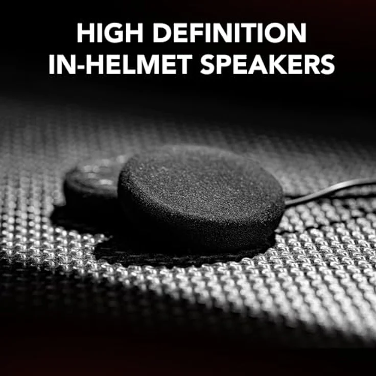 Sena 5S Dual Kommunikationssystem, Bluetooth Intercom mit HD Audio und LCD Display, Schwarz – Bild 3