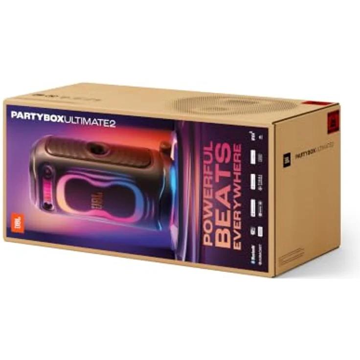 JBL PartyBox Ultimate 2, 1500 W WLAN Lautsprecher mit Bluetooth 6.0, Schwarz – Bild 9