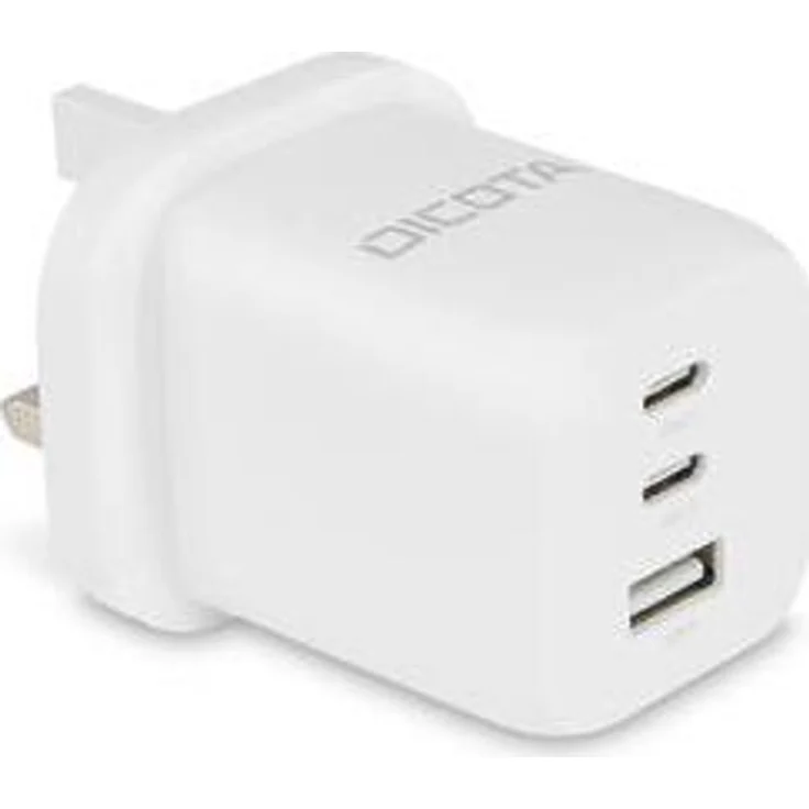 DICOTA D32055, GaN-Ladegerät mit 65 W Power Delivery, Weiß