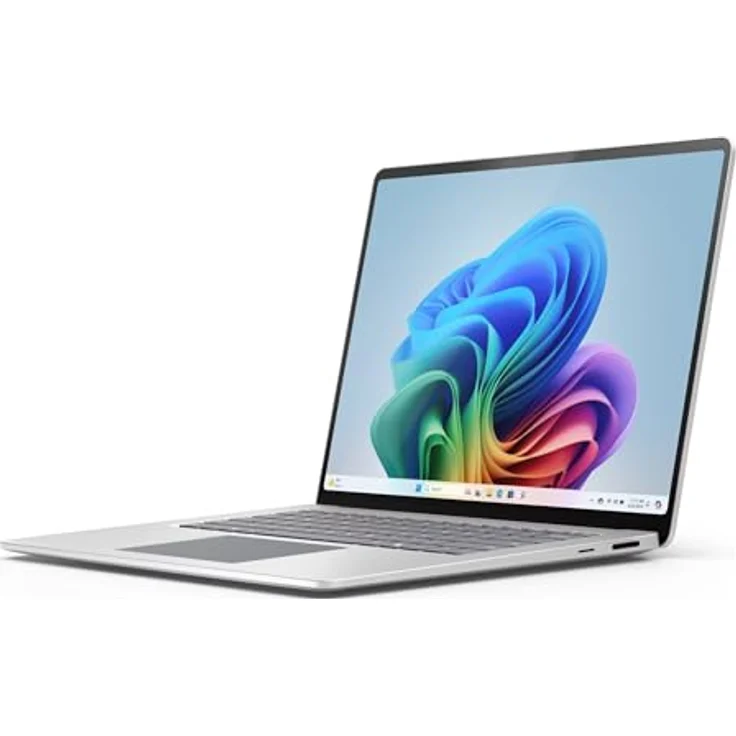 Microsoft Surface Laptop 7, 15" Copilot+ PC für Business, Snapdragon® X Elite, 16 GB RAM, 256 GB SSD, 600 Nits Display, platinum – Bild 3