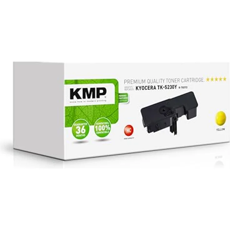 KMP Tonerkartusche K-T83YX, alternative Toner für Kyocera TK-5230Y, gelb, 1-Stück