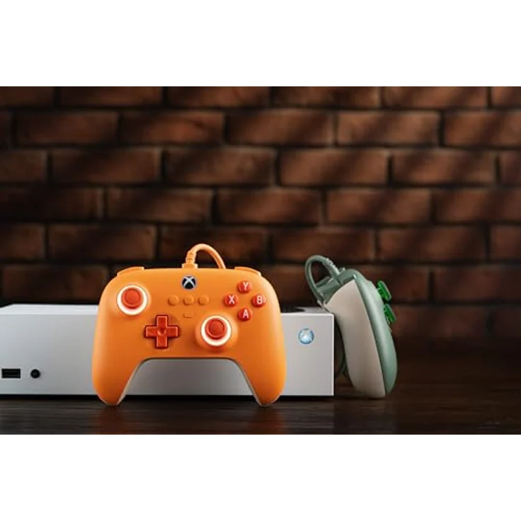 8bitdo Ultimate C, Gaming Controller für Xbox Series X/S und Windows mit interaktiver Lichtverfolgung, orange – Bild 5