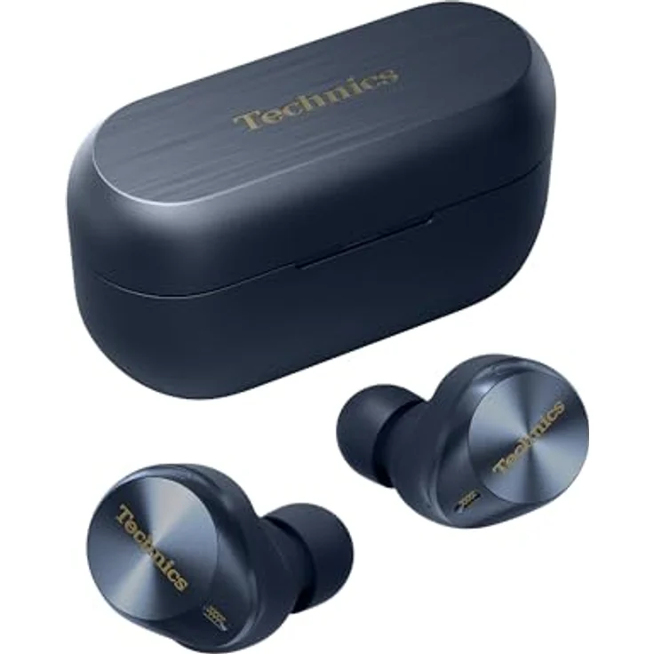 Technics EAH-AZ80E-A, In-Ear Kopfhörer mit 10-mm-Treibern, Geräuschunterdrückung, Touch-Steuerung und hoher Akkulaufzeit, schwarz – Bild 1
