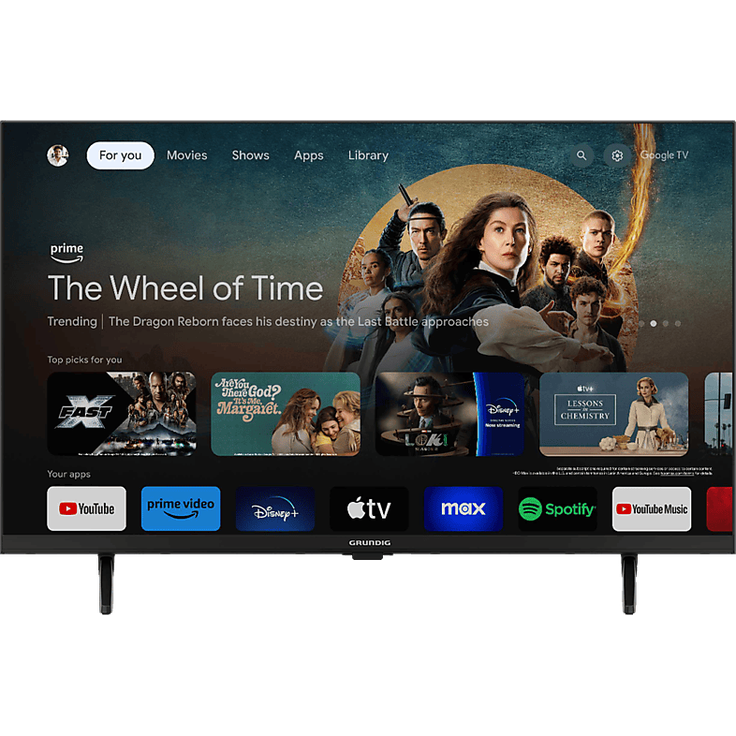Grundig 40" Full-HD Smart TV mit Triple Tuner, USB-Media-Player und 32W Magic Fidelity Sound-System