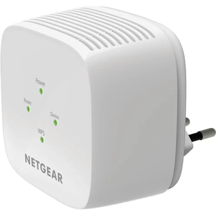 NETGEAR WiFi Repeater (EX6110), WiFi Verstärker AC1200, Leistungsstarker WiFi Repeater mit einer Reichweite von bis zu 120m², WiFi Extender zur Beseitigung toter Zonen – Bild 1