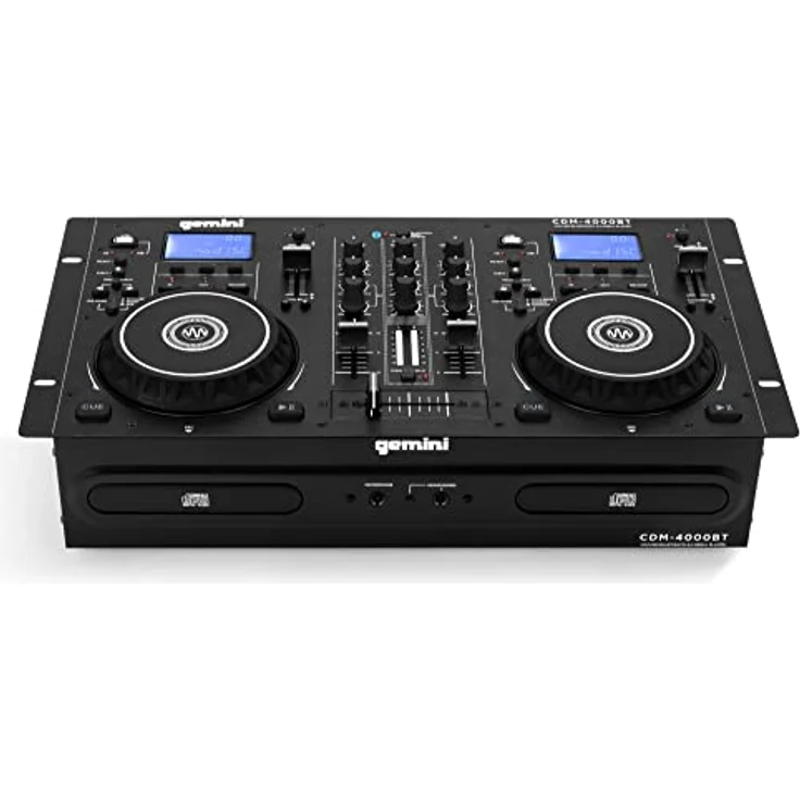Gemini CDM4000BT - DJ Doppel-CD-Player mit Bluetooth und USB – Bild 1