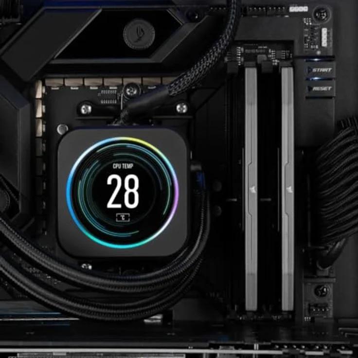 Corsair Vengeance 64GB (2x32GB) DDR5 5600 MHz, UDIMM Arbeitsspeicher mit integrierter Spannungsregelung und dualen Speicherprofilen für Intel® XMP und AMD EXPO – Bild 5