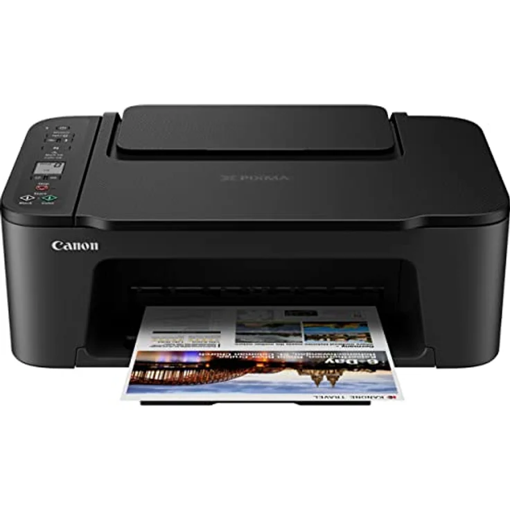 Canon PIXMA TS3550i Multifunktionsdrucker DIN A4 - Farbtintenstrahldrucker (Scanner, Kopierer, kabelloser Drucker, WLAN, LCD, Apple AirPrint, Mopria) kompatibel mit Drucker ABO PIXMA Print Plan – Bild 1
