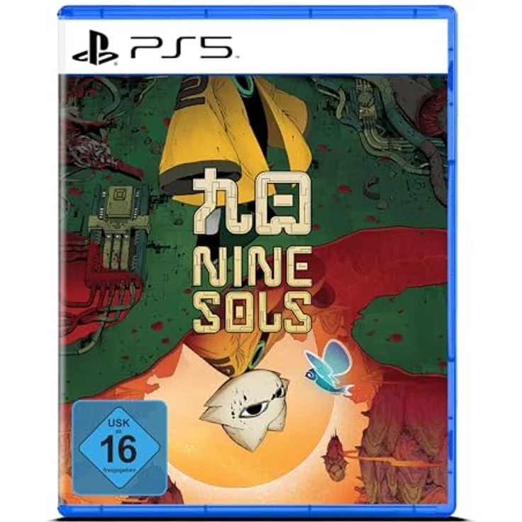 Fangamer Nine Sols - PS5, 2D Actionspiel mit taoistischer Mythologie, handgezeichnete Kunst, inkl. 16-seitigem Handbuch und Kunstkarten – Bild 1