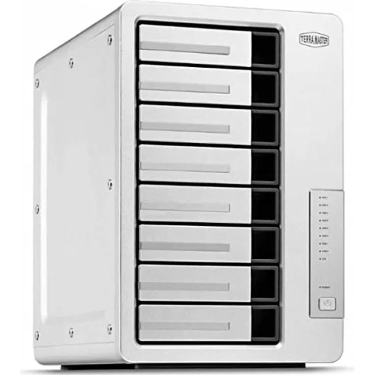 TerraMaster F8-422 NAS Netzwerkspeicher, Weiß