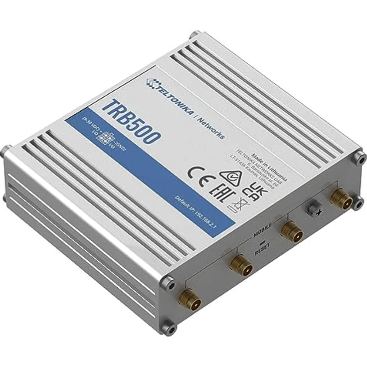 Teltonika TRB500 5G Gateway, Gigabit-Ethernet, ultra-niedrige Latenzzeit – Bild 4