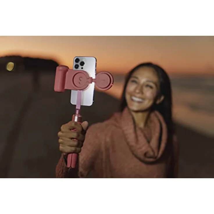 ShiftCam SnapGrip Creator Kit, Smartphone Halterung mit SnapPod und SnapLight, magnetisch, Blau – Bild 8