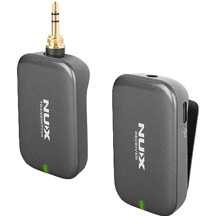 NUX B-7 PSM Wireless In-Ear Monitor System, 24-bit Stereo Audio, geringe Latenz unter 5.5 ms, bis zu 30 Meter Reichweite, Lade-Case inklusive – Bild 6