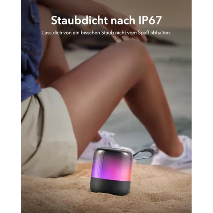 Anker Glow Mini Black (12 h), Bluetooth Lautsprecher – Bild 6