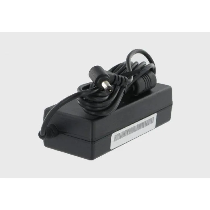 AccuCell Netzteil für Twinhead P90, 65W Notebook-Netzteil mit hochwertiger Verarbeitung, Schwarz