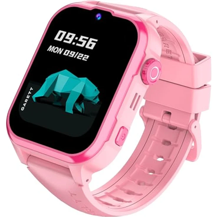 garett Smartwatch Hero Pro 4G für Kinder, 1,83″, 4G LTE, GPS, Videoanruf, SOS-Funktion, GEO-Zaun, rosa – Bild 1