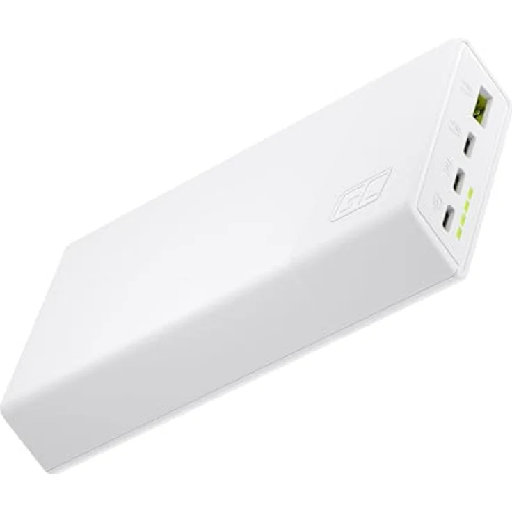 Green Cell Powerbank 20000mAh 22.5W PD USB C Externer Handyakkus Weiß GC PowerPlay20s Tragbares Ladegerät Power Delivery Schnellladefunktion QC 3.0 für iPhone 15 14 13, Galaxy S23 S24, iPad, Handys – Bild 1
