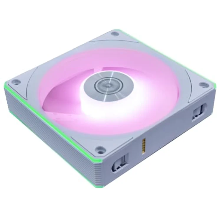 Lian Li UNI FAN CL FLEX Wireless ARGB Reverse Gehäuselüfter, 120 mm, weiß, hydrodynamisches Gleitlager – Bild 2