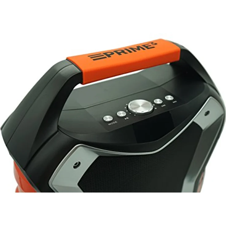 Prime3 Kabelloser Lautsprecher mit 1600 W pmpo, Karaoke und FM-Radio – Bild 3