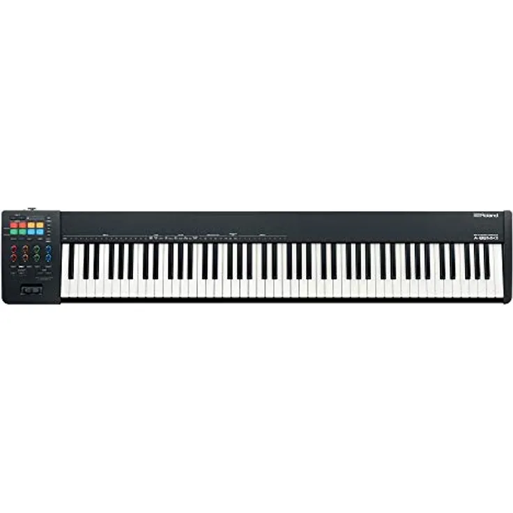 Roland A-88MK2 MIDI Keyboard Controller, herausragende Spielbarkeit, integrierte Kreativwerkzeuge für moderne Musiker und Produzenten