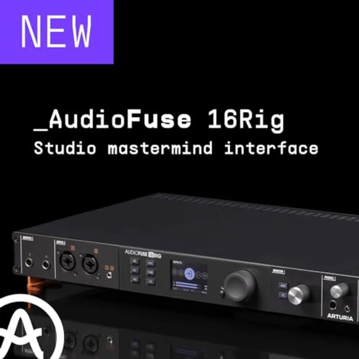 Arturia AudioFuse 16Rig, USB Audio Interface mit hochwertiger Verarbeitung für Pro Audio Anwendungen – Bild 3