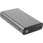IOMI Powerbank IO-PB130W-GR (20000 mAh, 130 W), Grau, leistungsstarke und kompakte Powerbank