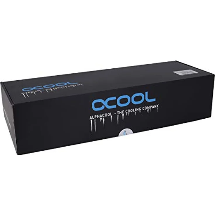 Alphacool NexXxos ST30, 360 mm Full Copper Radiator für Wasserkühlung, schwarz, hohe Kühlleistung mit 16 Fin pro Zoll – Bild 4