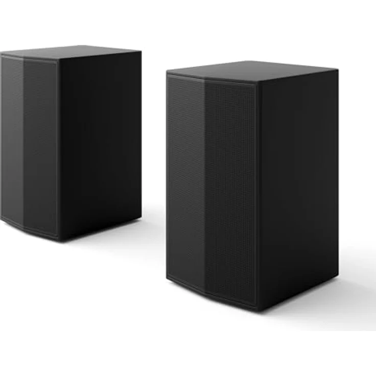 LG SPT8-S Rücklautsprecher-Set, 100 W Leistung, 2.0 Kanäle, Surround-Sound, Schwarz – Bild 1