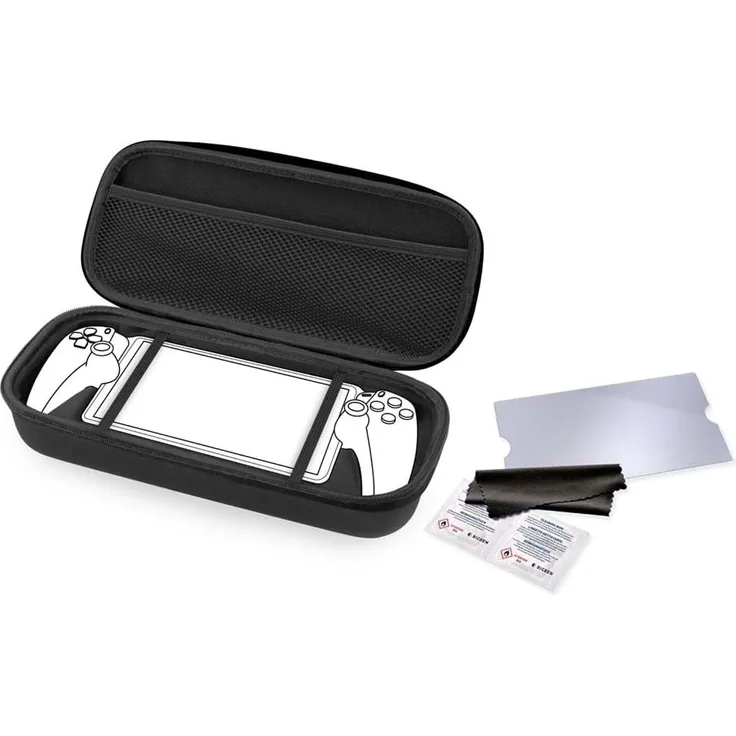 Nacon PSPORTALPACK1 Gaming-Controller-Zubehör, Hartschale mit gehärteter Glas-Schutzfolie für PlayStation Portal, kratzfest, anti-fingerprint