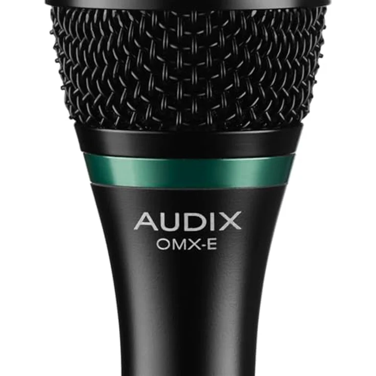 Audix OMX-E, dynamisches Gesangsmikrofon mit Nierencharakteristik, klarem Klang, schwarz – Bild 3