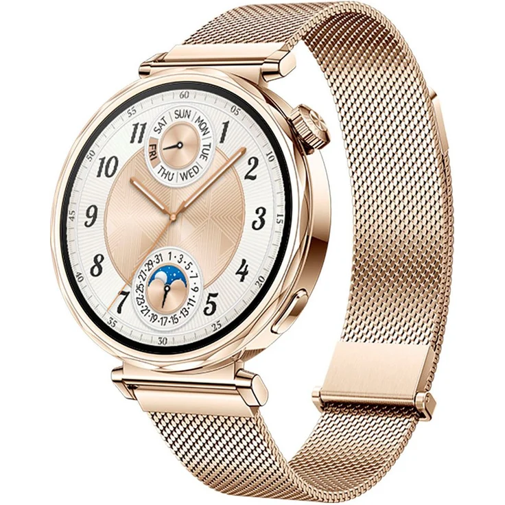 Huawei Watch GT5 41MM Smartwatch (3,35 cm/1,32 Zoll) mit AMOLED-Farbdisplay und Herzfrequenzüberwachung in Gold – Bild 1