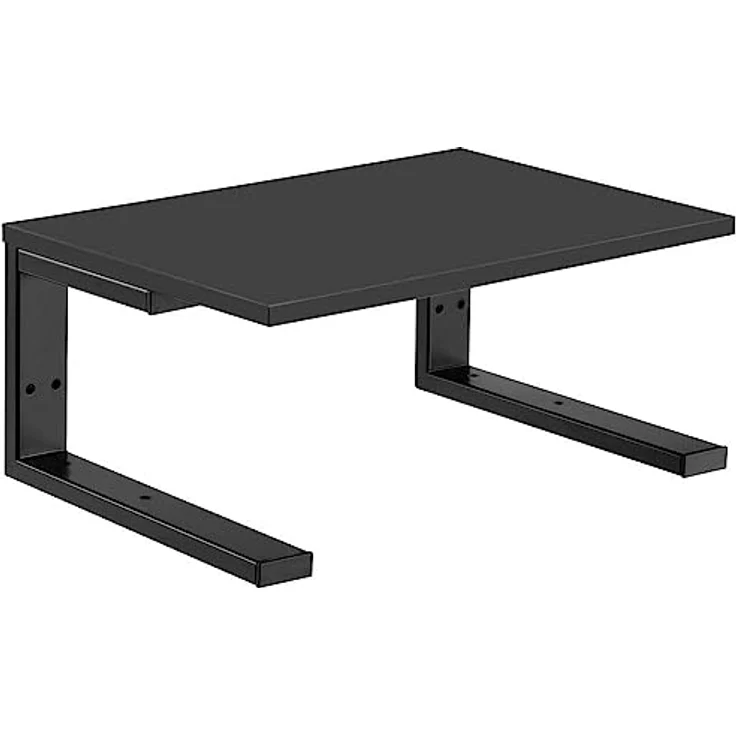 SpeaKa Professional SP-10938476 Monitor-Erhöhung, Platz sparende Bauform, Schwarz – Bild 4