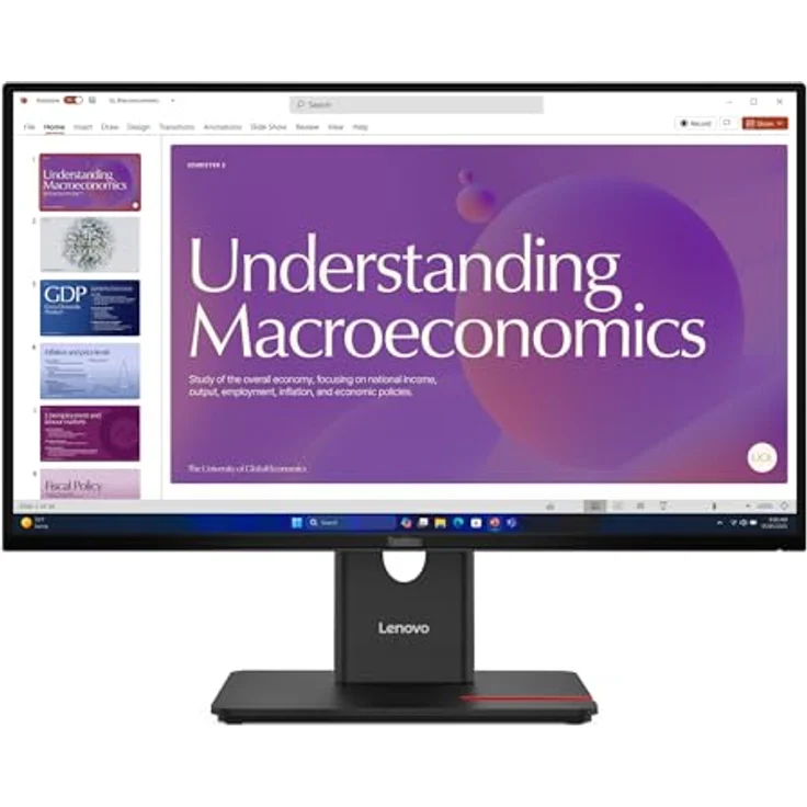LENOVO ThinkVision T24D-40, 23,8 Zoll Full-HD Business Monitor mit 6 ms Reaktionszeit und 120 Hz, Schwarz – Bild 5