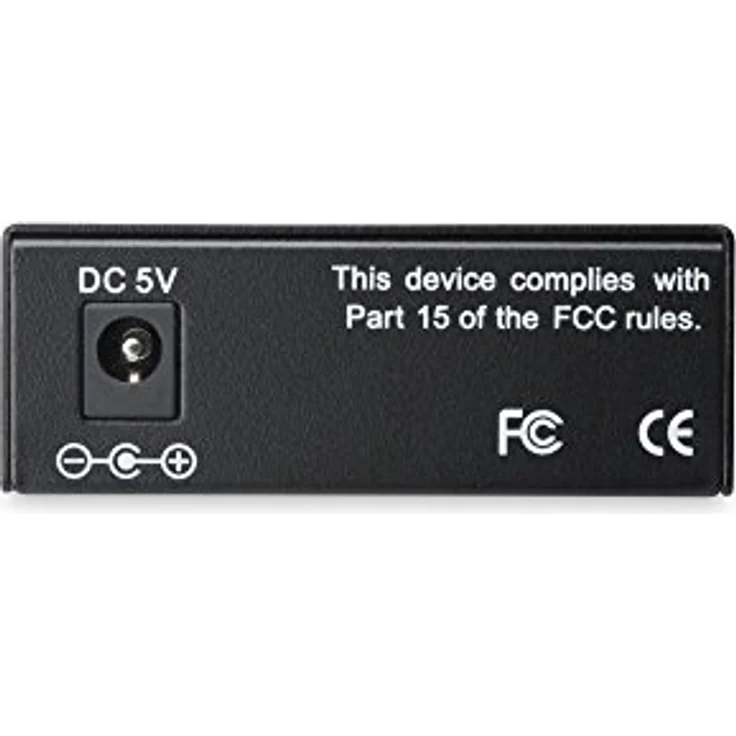 DIGITUS Medienkonverter - SFP+ Port - 10 Gbit Ethernet - RJ45 / SFP+ - 10GBase-T zu 10GBase-R - Schwarz – Bild 5