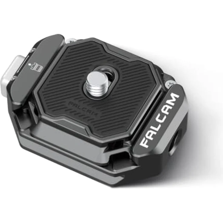 FALCAM F38 Schnellwechselplatten Kit V2, Aluminiumlegierung mit 1/4" & 3/8" Adapter, Anti-Lockerungs-Design, kompatibel mit Arca Swiss für Stative/Eingestative/Stabilisatoren – Bild 1