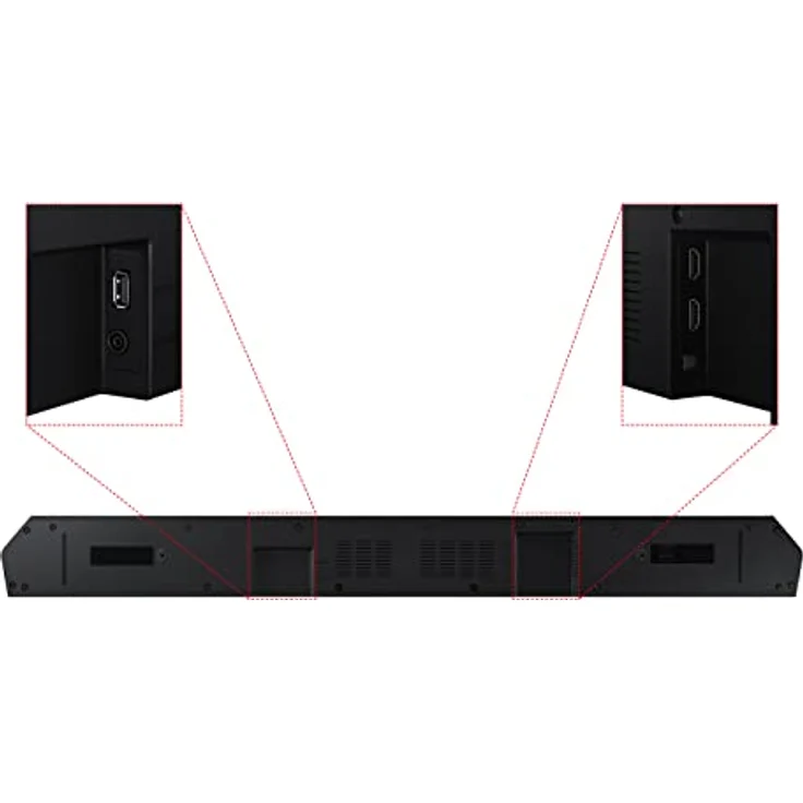 Samsung HW-Q64GC 3.1-Kanal Q-Soundbar mit Subwoofer, Dolby Atmos/DTS Virtual:X, Q-Symphony, Adaptive Sound Lite [2023] – Bild 4