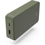 Hama Power Pack Colour 20", 20000mAh, 2 Ausgänge: USB-C, USB-A, Grün
