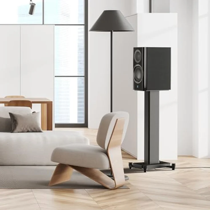 Nubert nuZeo 3 | Schwarzer aktiver Kompaktlautsprecher der Referenzklasse | Hochwertige Materialien und sorgfältige Abstimmung für maximale Klangtreue | Ansteuerung per Funk möglich | 2-Wege-System – Bild 3